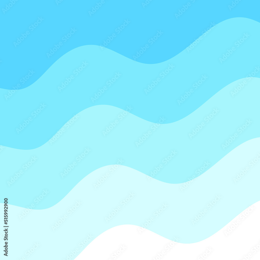 abstract blue wave background