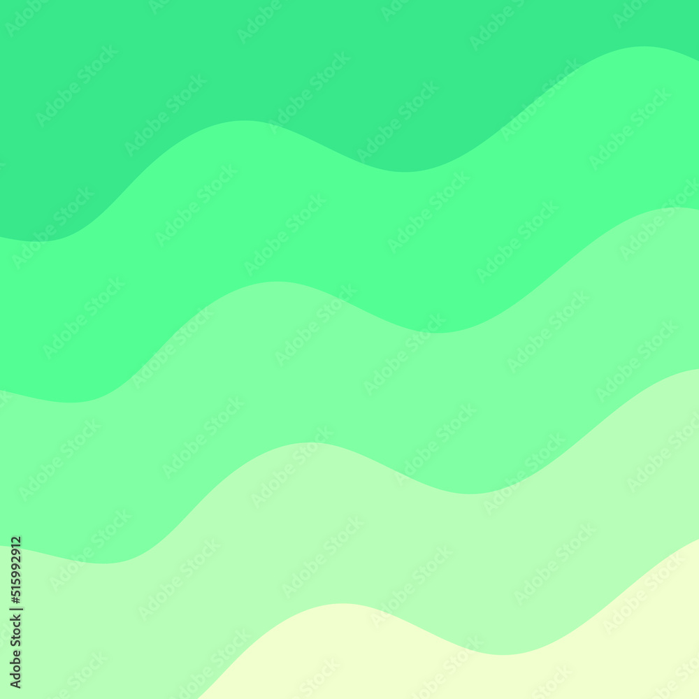 abstract background with green waves abstract background with green waves