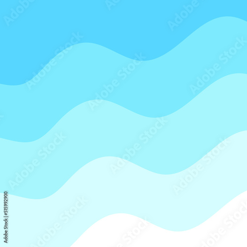 abstract blue wave background