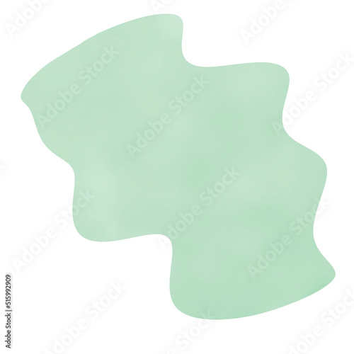 WaterColor-Minimalist-Organic-Shape5-green
