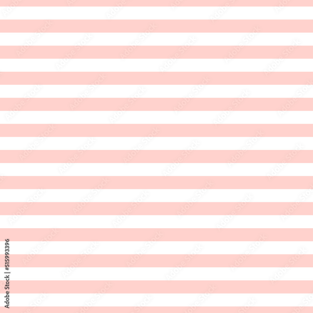 White and pink horizontal stripes seamless pattern. White and pink horizontal stripes seamless pattern.