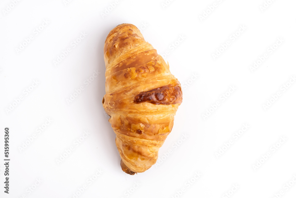 croissant isolated on white background croissant isolated on white background