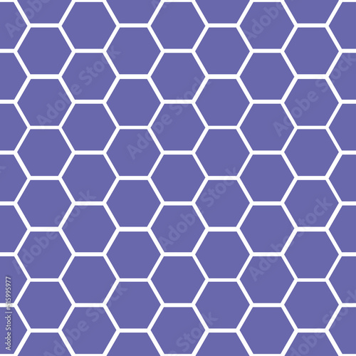 Seamless pattern with purple honeycomb.