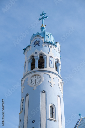 Canvas Print Blue Church