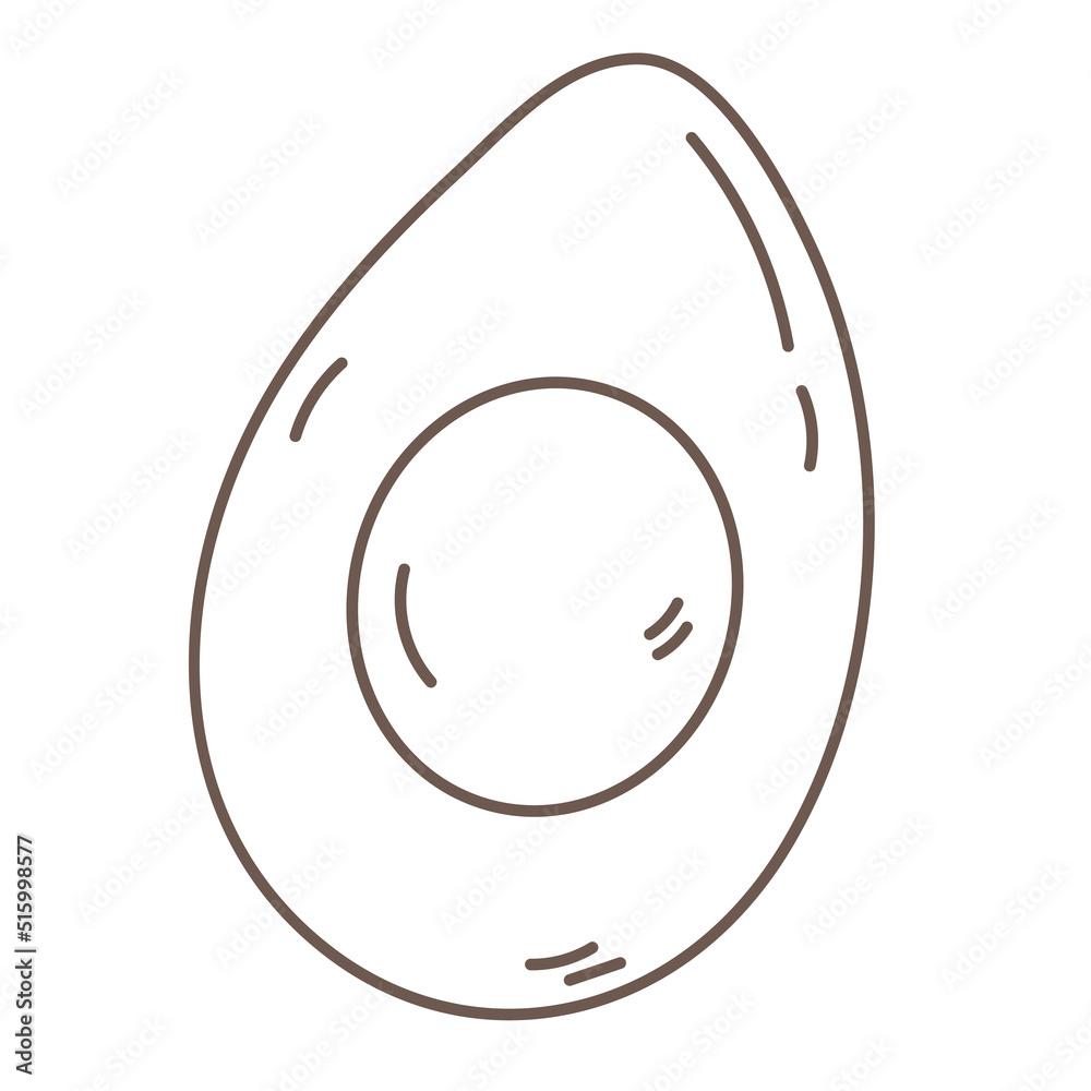Obraz premium Half of egg