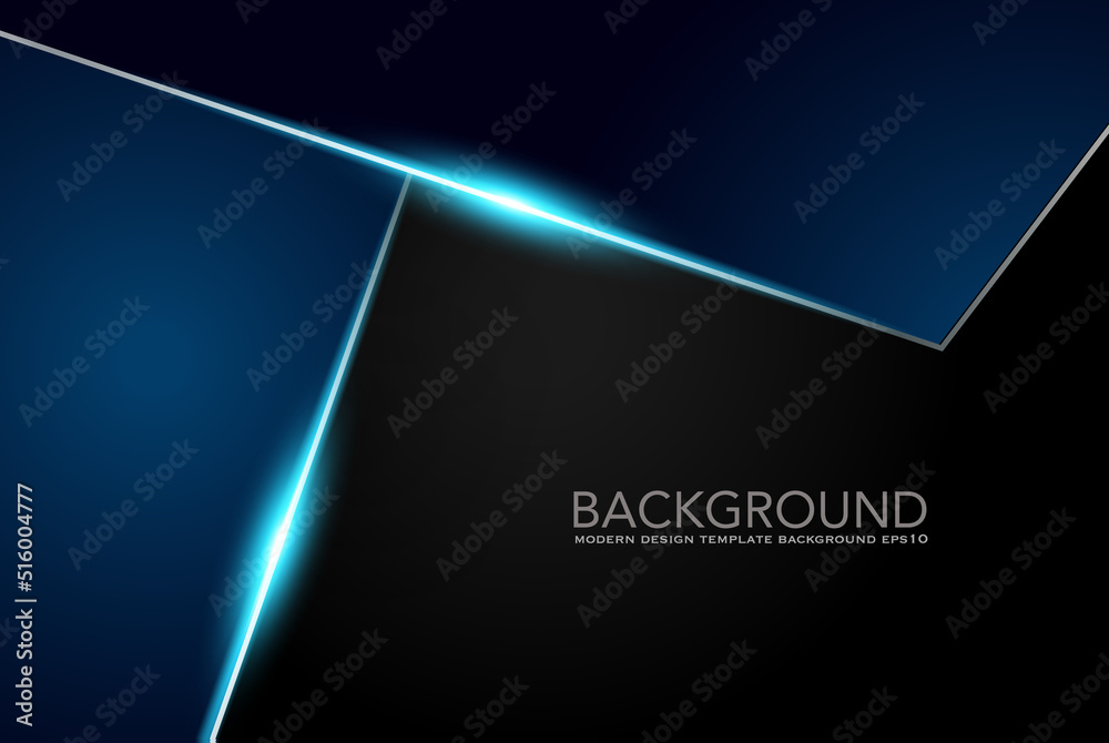 abstract metallic black blue frame sport design concept innovation background - Vector abstract metallic black blue frame sport design concept innovation background - Vector