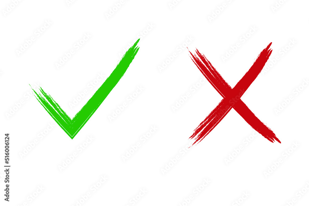 tick and cross