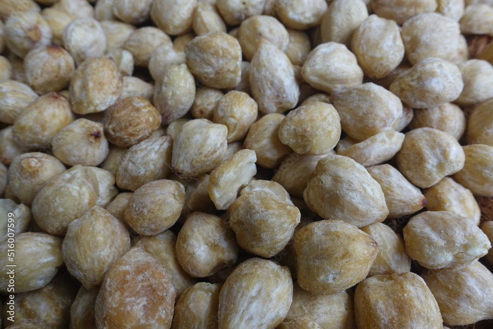 Candlenut contains many nutrients and the fruit is also used as a spice in cooking. Candlenut contains many nutrients and the fruit is also used as a spice in cooking.