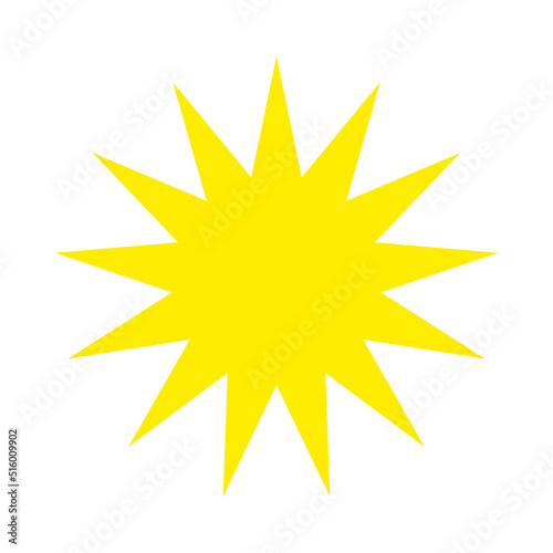 A multi - pointed star