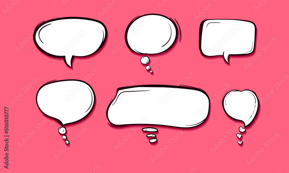 Speech bubbles isolated icon,cartoon drawing spech massage Speech bubbles isolated icon,cartoon drawing spech massage