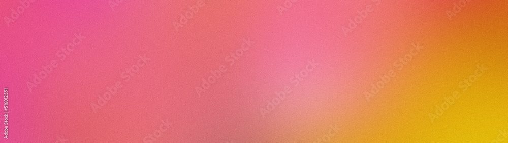 Yellow lo-fi grain gradient texture. Orange gradient background. Pink spray paint brush. Gold undertone gradients for banner design, minimal poster, label cosmetics, cover. Warm liquid backdrop