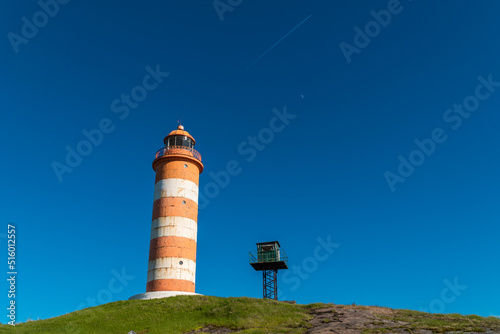 Russia. June 7, 2022. Lighthouse on the island of Gogland in the Gulf of Finland. photo