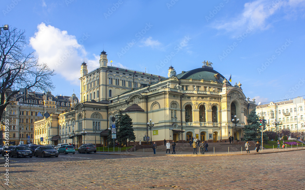 National Opera and Ballet Theater of Ukraine named after T.G. Shevchenko in Kyiv, Ukraine	
