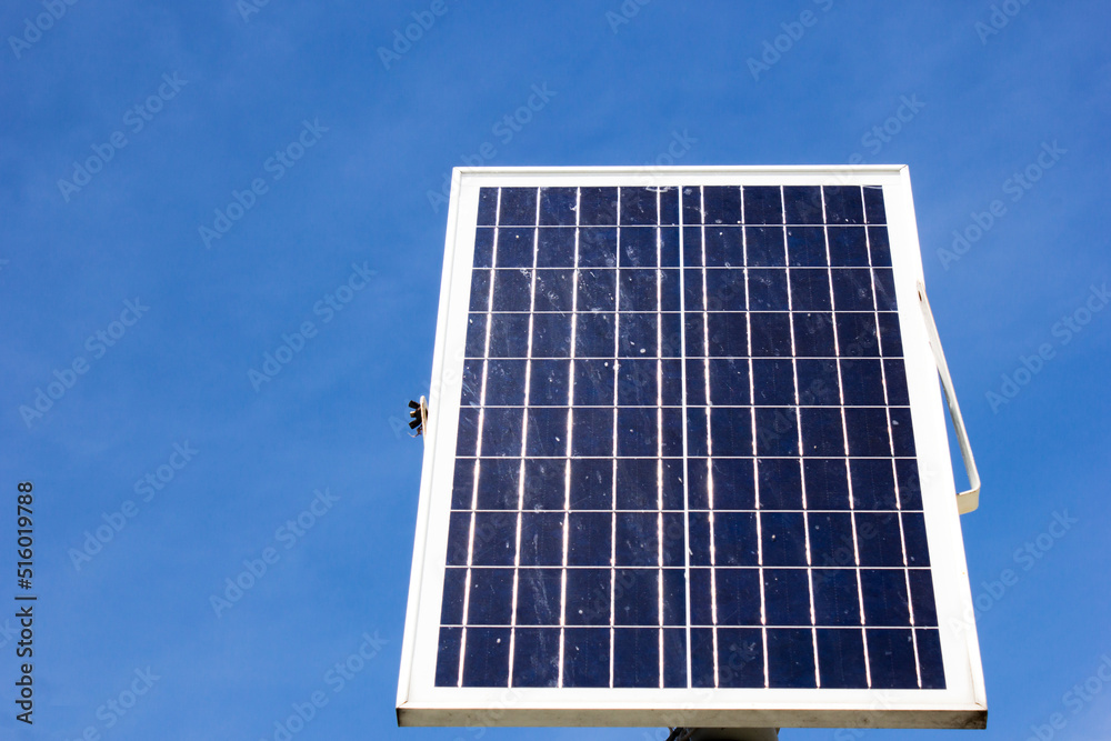 Fototapeta premium solar panels on roof