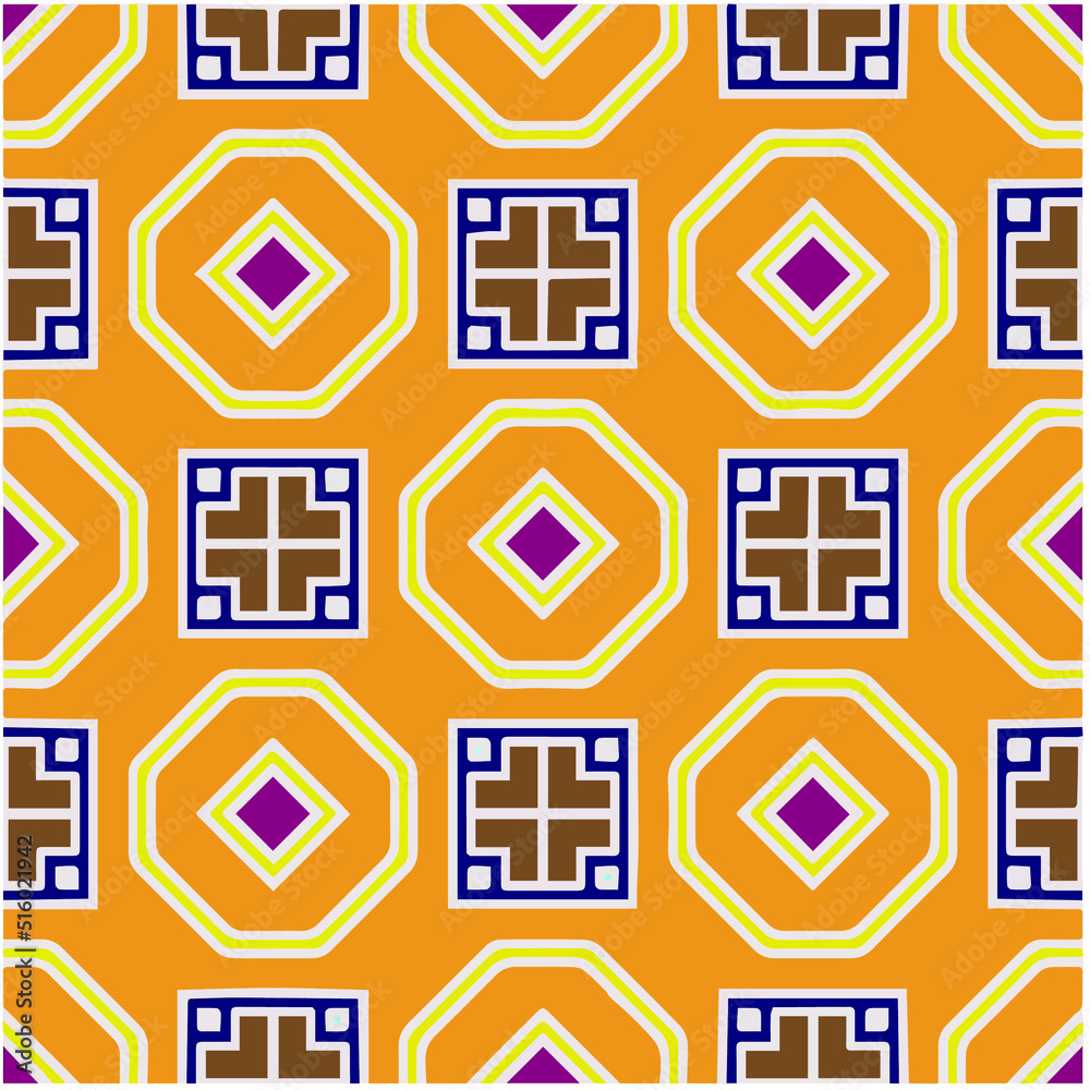 

Abstract ethnic rug ornamental seamless pattern.Perfect for fashion, textile design, cute themed fabric, on wall paper, wrapping paper, fabrics and home decor.