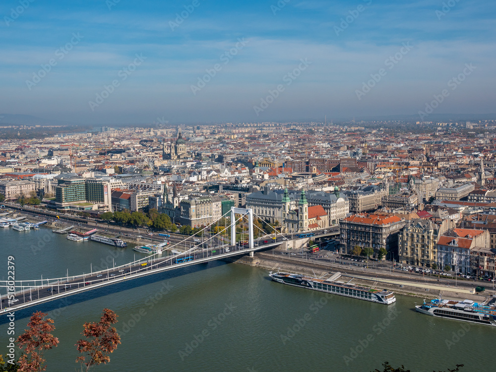 Obraz premium Budapest von oben