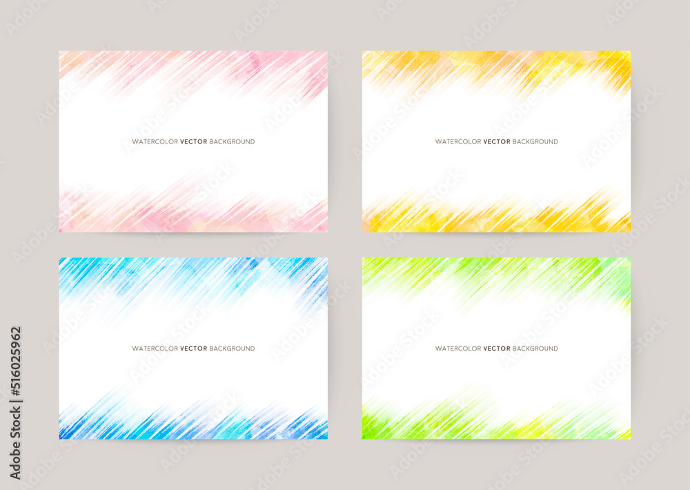 Fototapeta premium Abstract background card set. for greetings, invitation, wedding