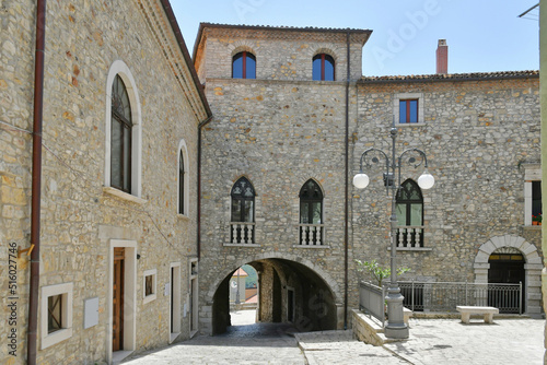 Wallpaper Mural The facade of a historic building in the village of Pietragalla in the province of Matera, Italy. Torontodigital.ca