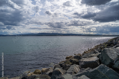 Baie de Dublin avec rocher © alexsem