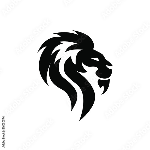 Lion head logo concept vector illustration © Faisal