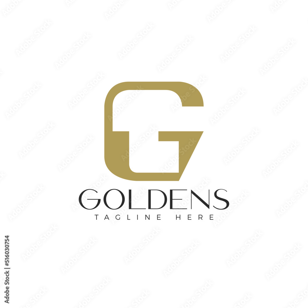 Elegant letter G Monogram Logo, Initial G Luxury and simple logo vector for business, Brand Identity, Personal Logo