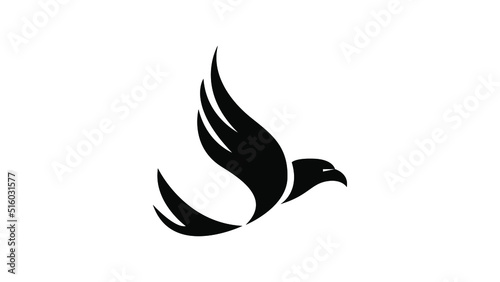 Bird logo symbol vector illustration