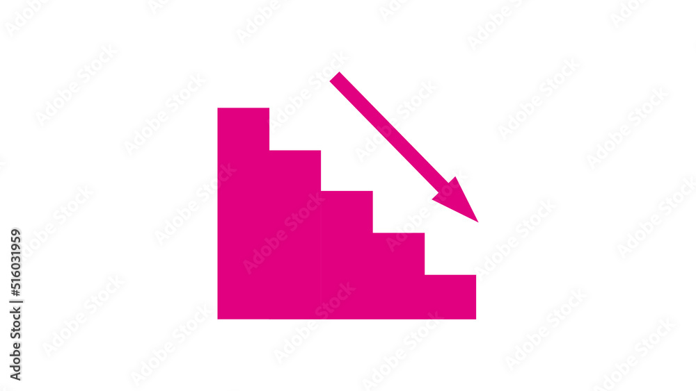Stairs symbol icon vector design illustration Stairs symbol icon vector design illustration