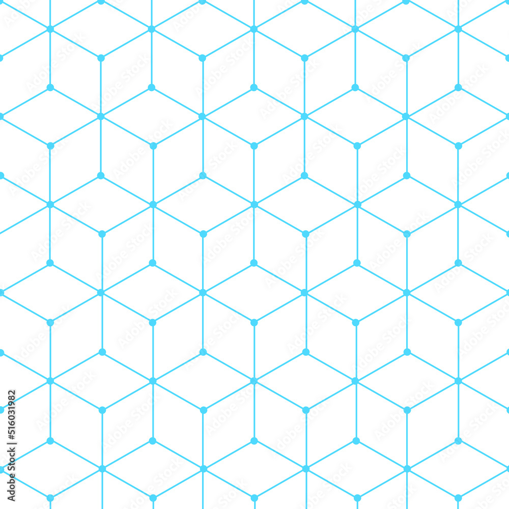 Modern hexagon geometric lines vector pattern background Modern hexagon geometric lines vector pattern background