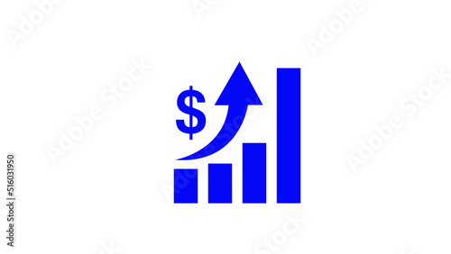 Business growth vector icon illustration Free Download Business growth vector icon illustration - GFXLoad
