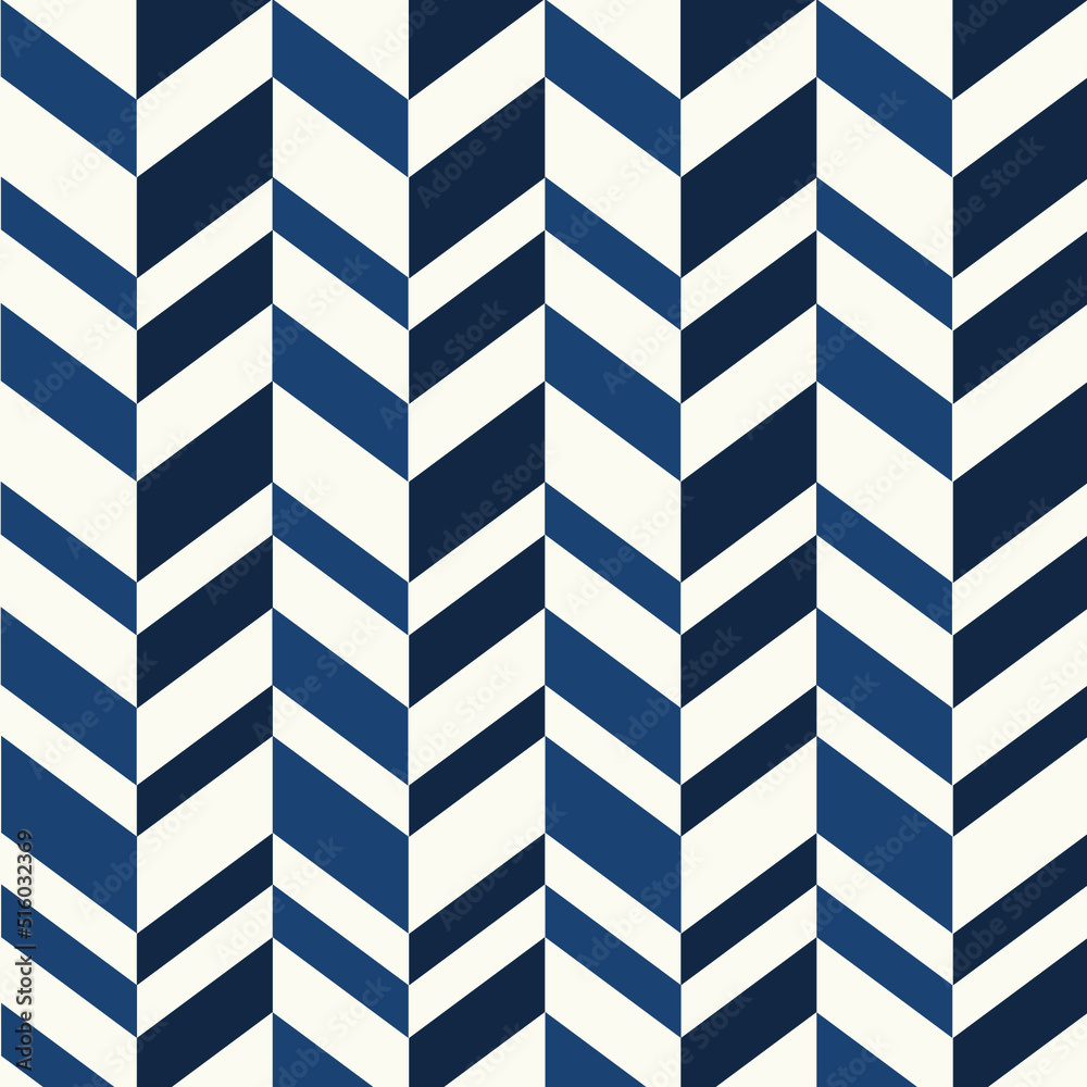 Geometric herringbone vector seamless pattern