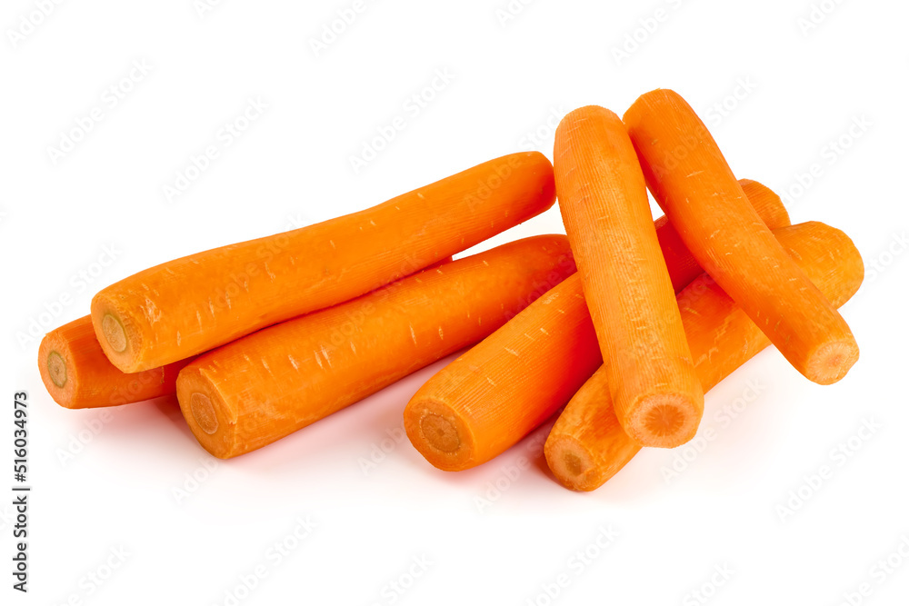 Fresh Carrots, isolated on white background. Fresh Carrots, isolated on white background.