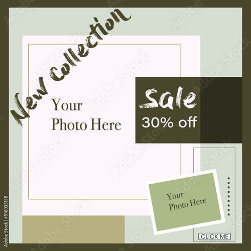 Social Media Post or Banner or Flyer template