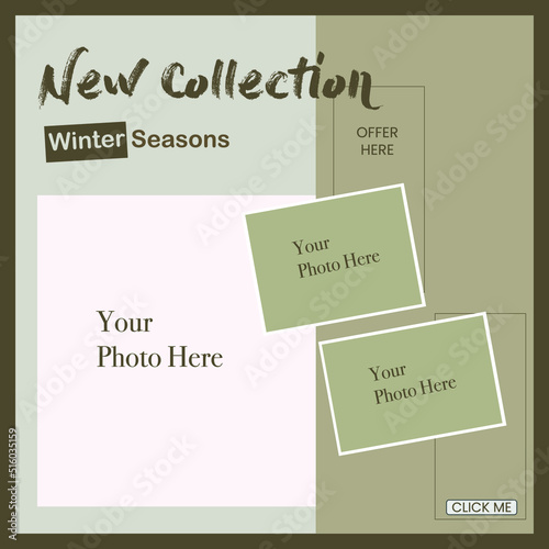 Social Media Post or Banner or Flyer template