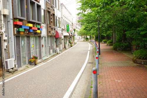 Ookagawa River Promenade in Yokohama, Kanagawa, Japan - 日本 神奈川 横浜 黄金町駅 大岡川 遊歩道