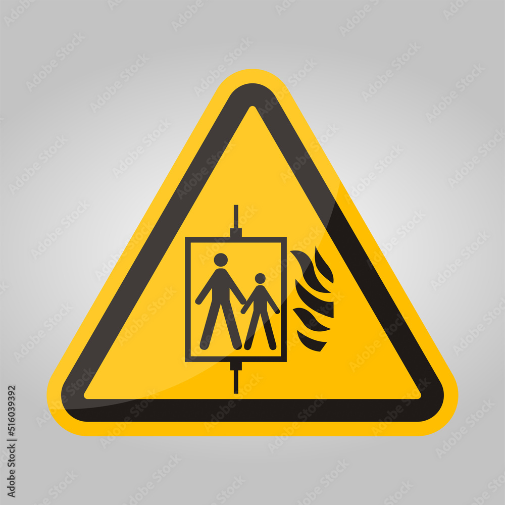 Fire Do not use the elevator.