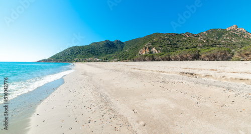White sand and blue water in Perdepera beach in Sardinia © Gabriele Maltinti