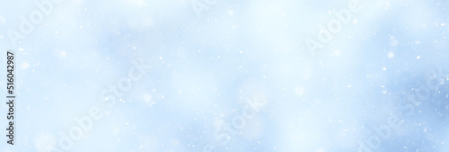 abstract blue background snow snowflakes, new year, glow design © kichigin19