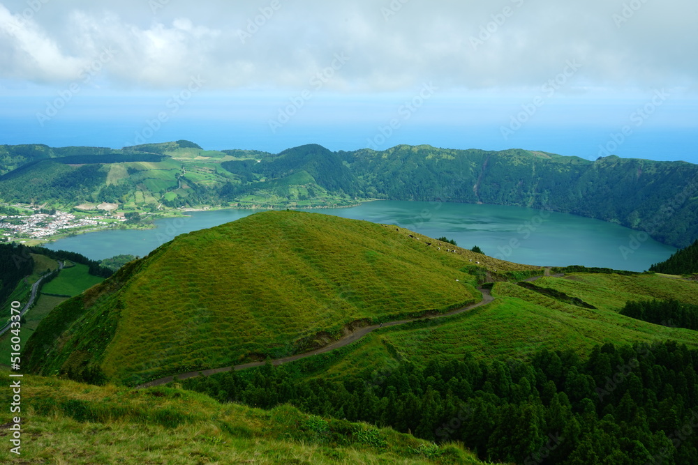 Sete Cidades, Sao Miguel, Azores islands, Portugal