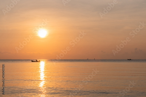 Morning at the beach in southern Thailand. © p_sarun