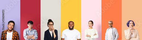 Collage of different people...