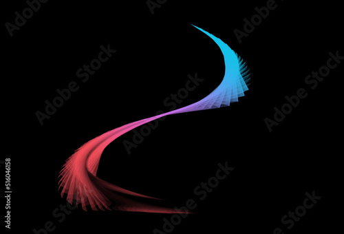 pastel flame on drak background