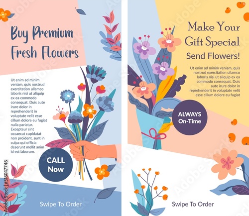 Buy premium fresh flowers, make special gifts