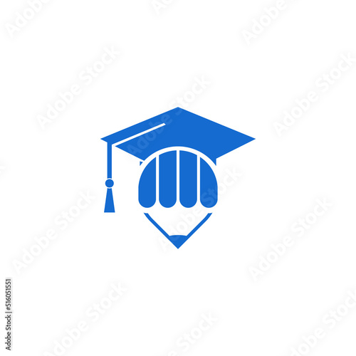 school learning logo and icon