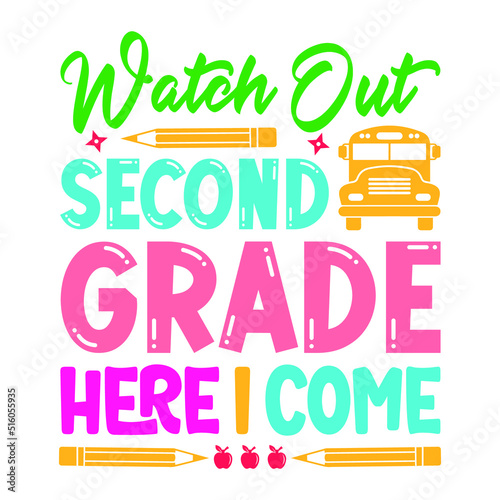 Back To School SVG Design