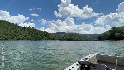 lake and mountains