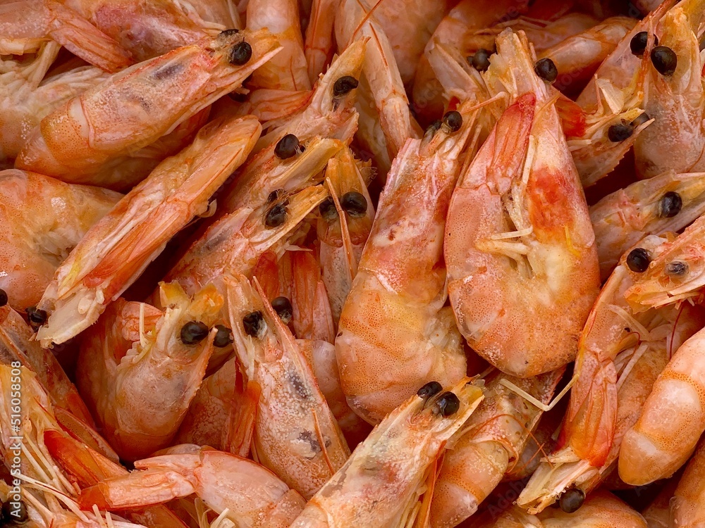 Boiled shrimp Boiled shrimp