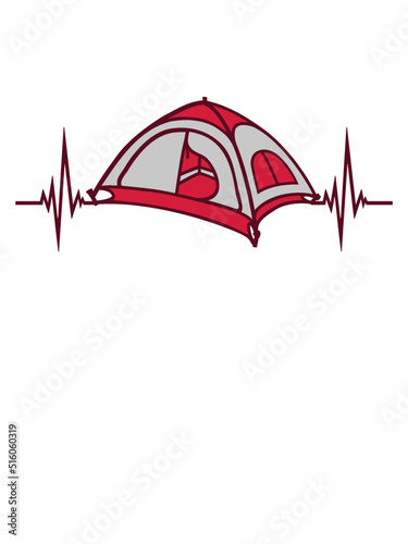 Puls Camping Zelt Herzschlag 