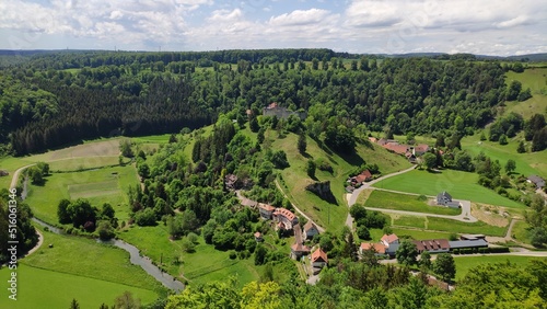 View from Hohengundelfingen castle ruins