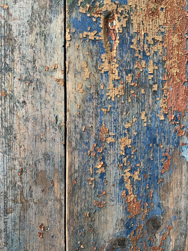 Blue old wooden backround Blue old wooden backround