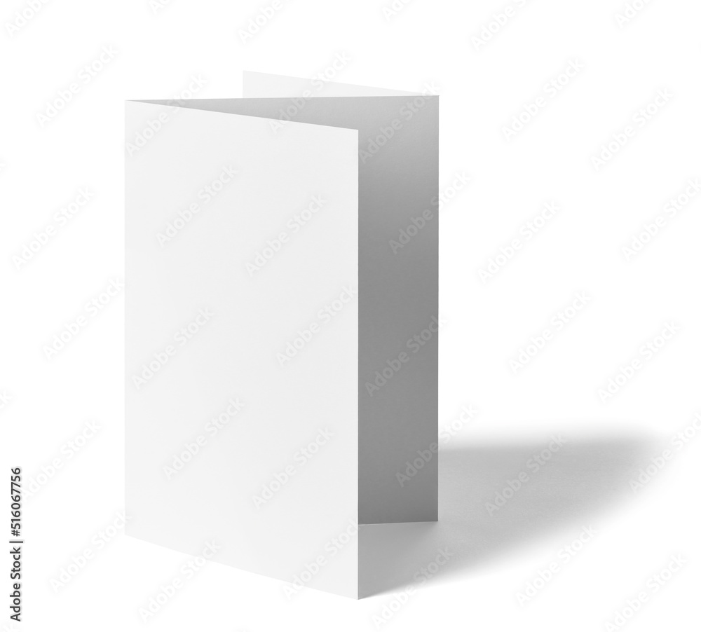 folded leaflet white blank paper template book folded leaflet white blank paper template book